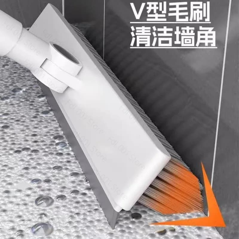 Floor seam scrubbing Floor brush Bathroom multi-functional wall washing Toilet tile cleaning Long handle No dead ends Toilet