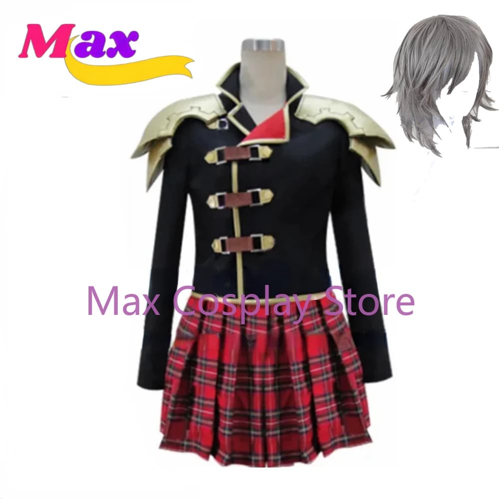 Max Cos Gioco Tipo 0 Frusta Cosplay Wielder Seven Sebun Halloween Costume Cosplay Festa su misura di qualsiasi dimensione