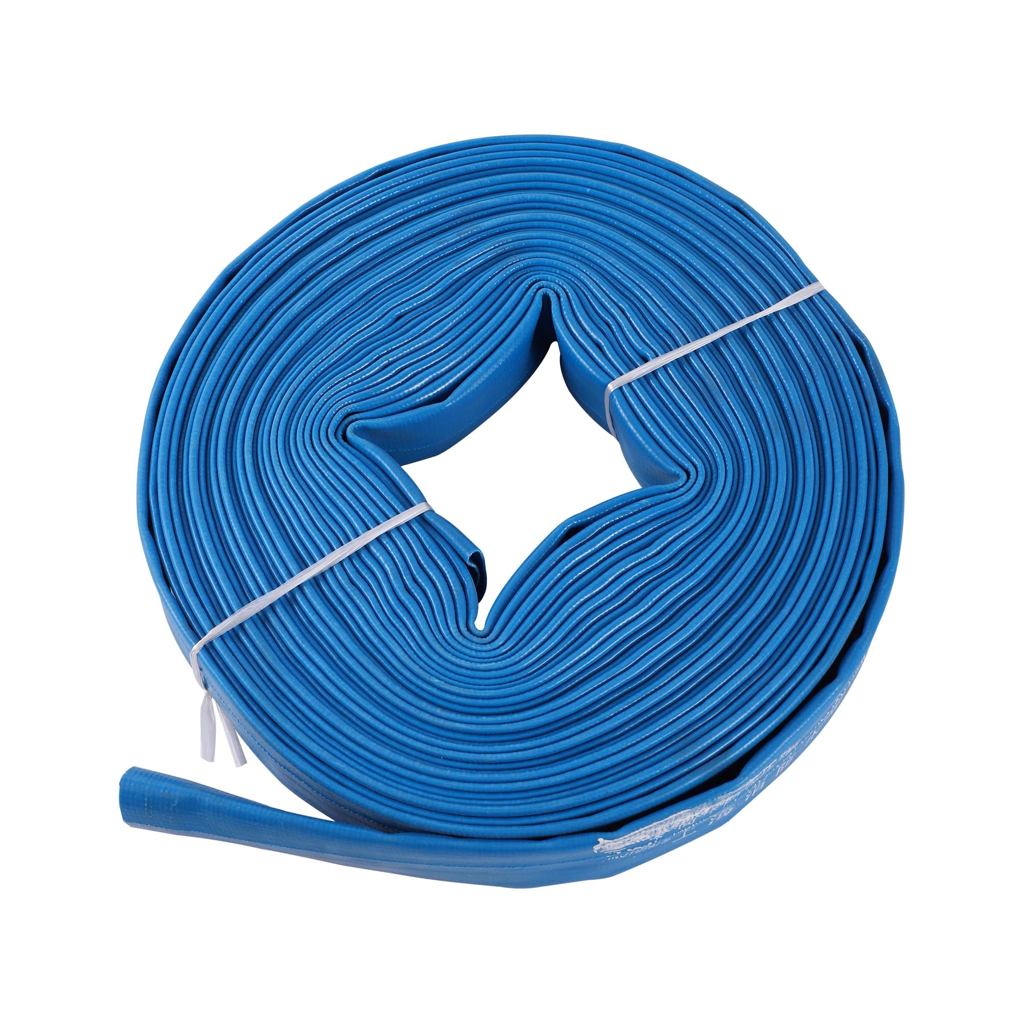Tubo per irrigazione agricola da 1, 1,5 e 2 pollici, tubo per irrigazione orto e giardino, tubo antincendio durevole in PVC, tubo piatto antincendio 20M/Rotolo