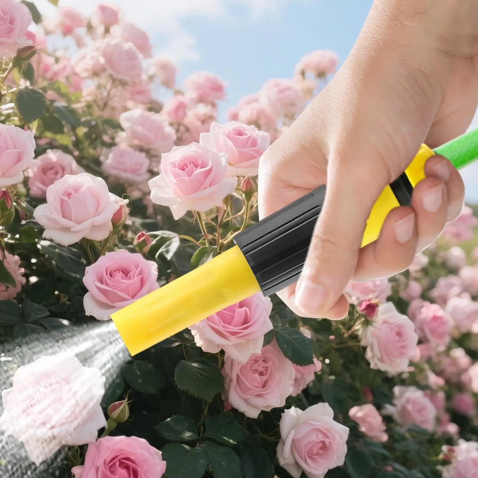 Ugello per tubo dell'acqua, facile da installare, multifunzionale, ergonomico, ugello per spruzzatore ad alta pressione per toelettatura di animali domestici e giardinaggio