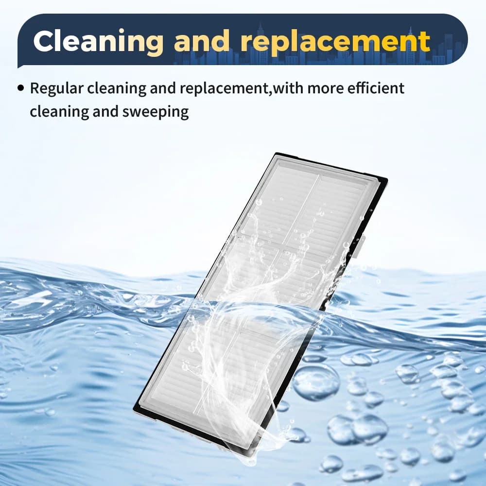 Filtro HEPA per Robot Aspirapolvere Roborock S7/S7 MaxV Ultra/S8 Pro Ultra/T7S/G10S PRO/G10S Pure/G20/S70/S75 - Accessori