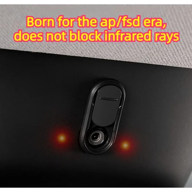 Protezione per la copertura della fotocamera FSD AP per Tesla Model Y, Model 3, Model YL, protezione per lo schermo della dash cam interna dell'auto