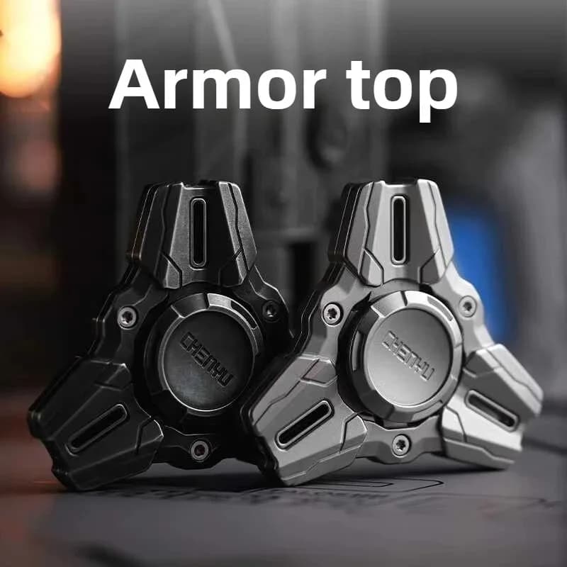 Chenyu EDC CY Mecha Giocattolo da tavolo di decompressione ergonomico in metallo meccanico a tre pagine