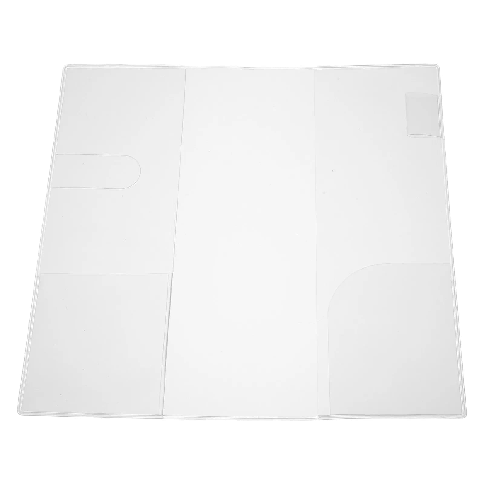 Copertina per Libri in PVC con Superficie Opaca, Resistente all'Usura, Protezione per Quaderni con Copertina Rigida, Agende, Libri di Testo, Copertina Trasparente