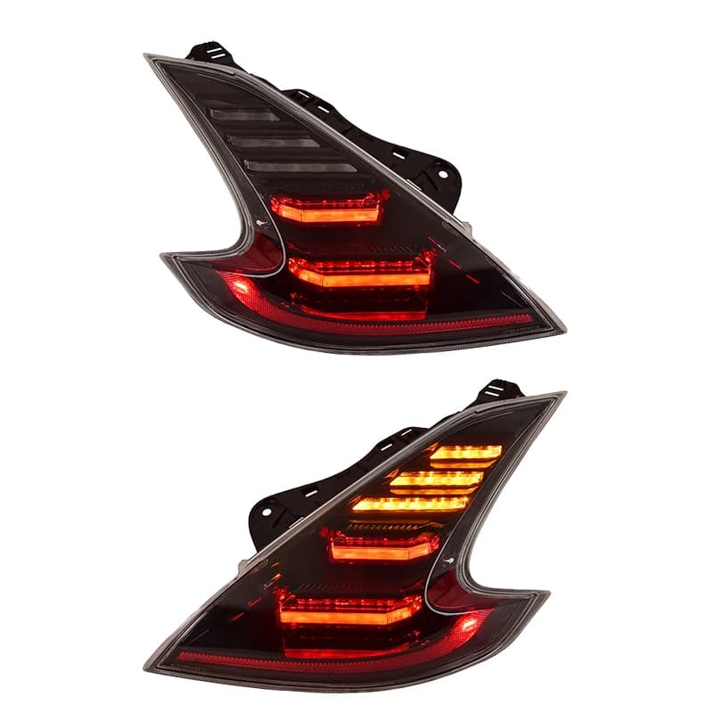 YU GUANG for Nissan 370z Plug and Play LED Tail Lights Rear Lamp 2008 2019 Car Accessories Rear Back Indictor Lights Taillight