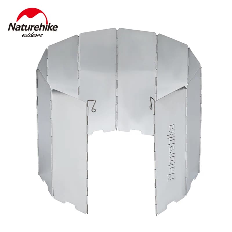 Windshield for stove Naturhike 8 pieces 10 pieces Windscreen for barbecue light folding outdoor camping