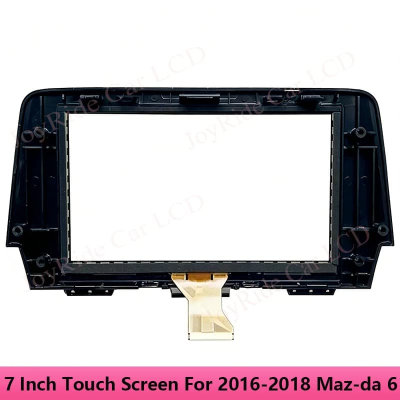 Nuovo Pannello Touch Screen in Vetro da 7 Pollici con Sensore Digitizer per Autoradio DVD GPS Mazda 6 2016-2018