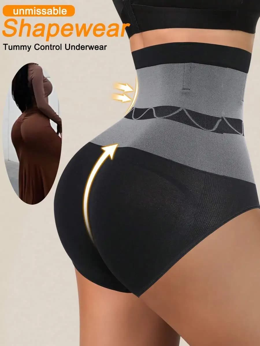 Seamless high waist modeling lawns, belly control, lifting buttocks, body shaper for women