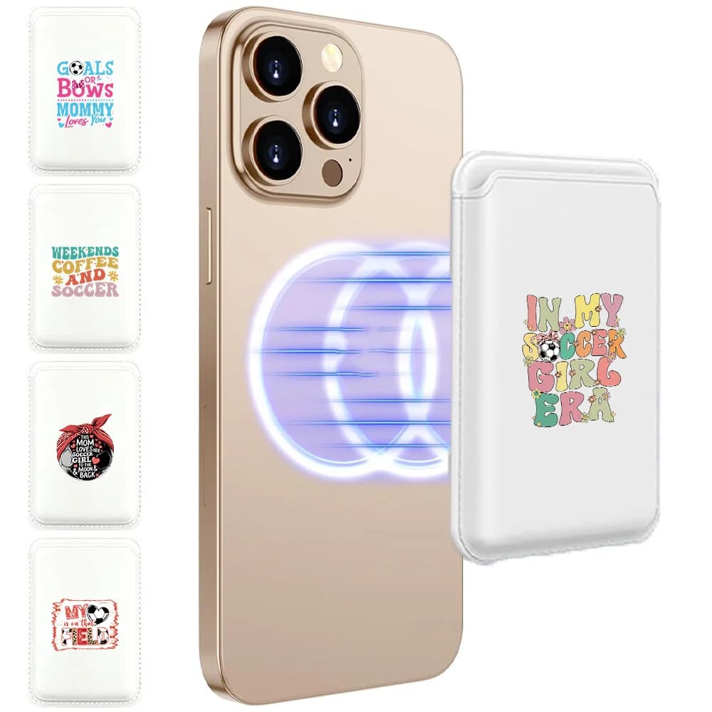Porta Carte Magnetico Ultra Sottile con Forte Magnete, Custodia per Documenti 2026 Game Day, Leggero, Facile Accesso, Antiurto per Viaggi, Regalo per Studenti
