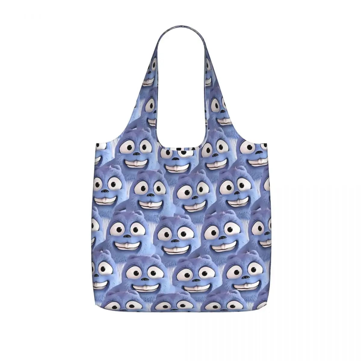 Grizzy And The Lemmings Shopping Tote Bag Canvas Large Capacity Shoulder Bags Shopper Grocery Handbag for Women