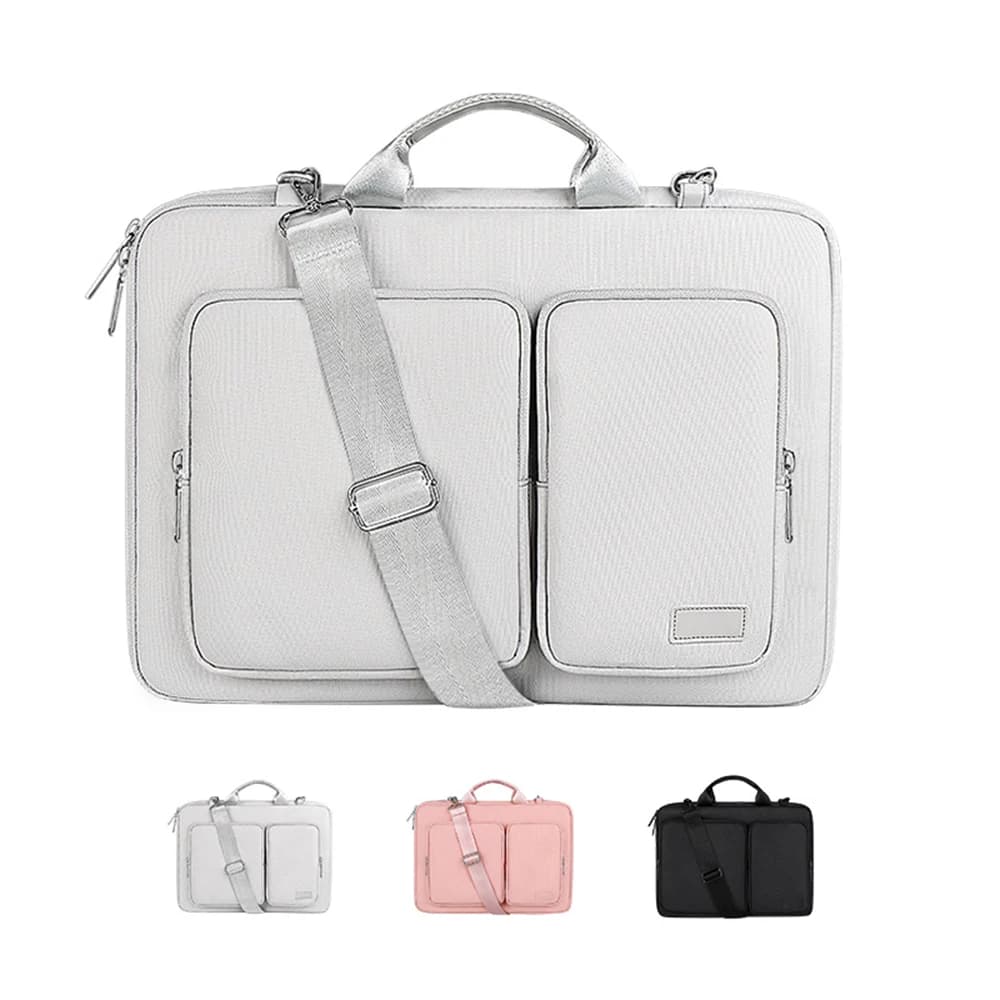 Borsa per laptop 13.3 14 15 Custodia per notebook a spalla da 15.6 pollici per MacBook Air Pro 13 Borsa con custodia per donna Uomo Valigetta impermeabile
