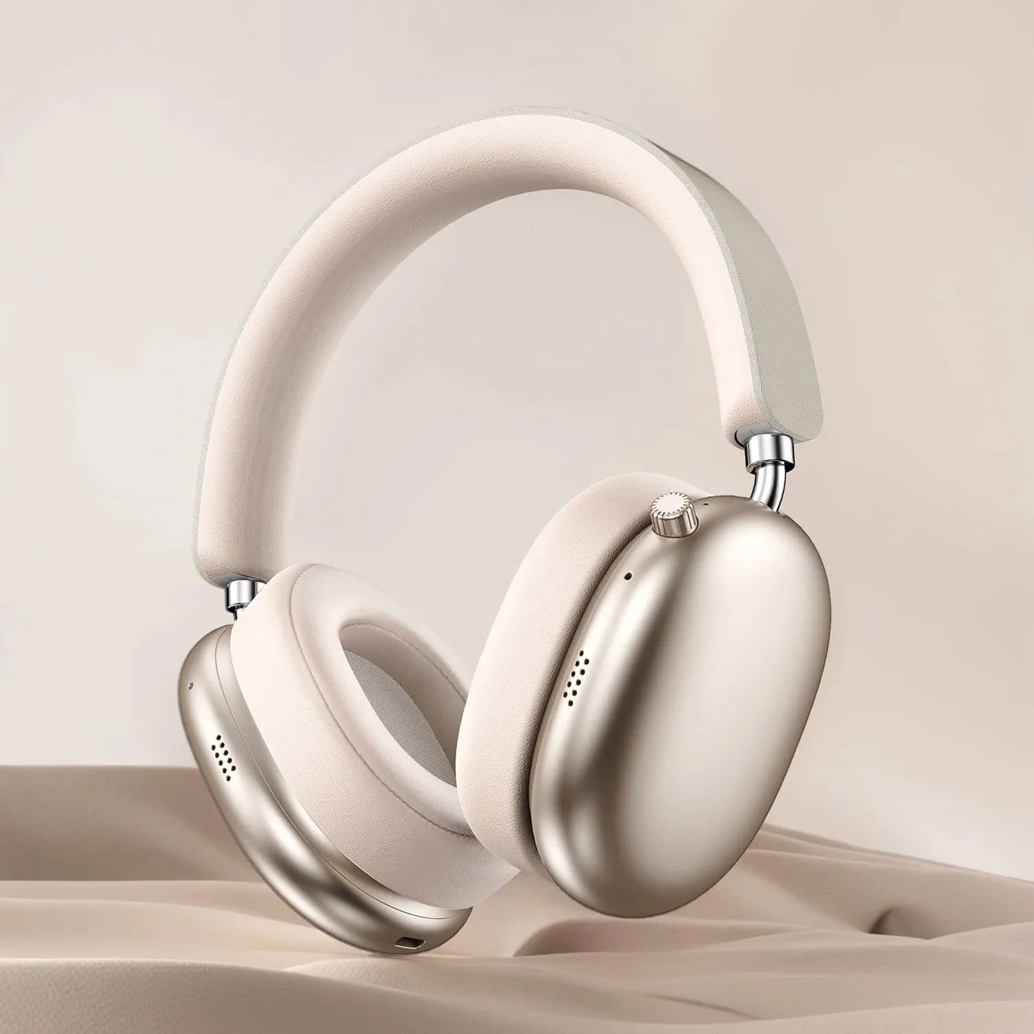 Cuffie Bluetooth Wireless con Cancellazione del Rumore, Microfono Integrato, per Sport e Gaming, Compatibili con Apple