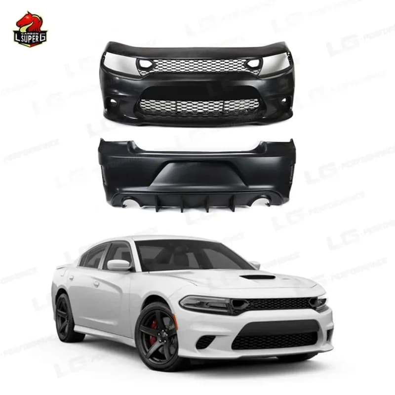 Kit carrozzeria stile SRT per caricabatterie 2015-2023 Facelift per auto vecchio per il nuovo paraurti anteriore posteriore