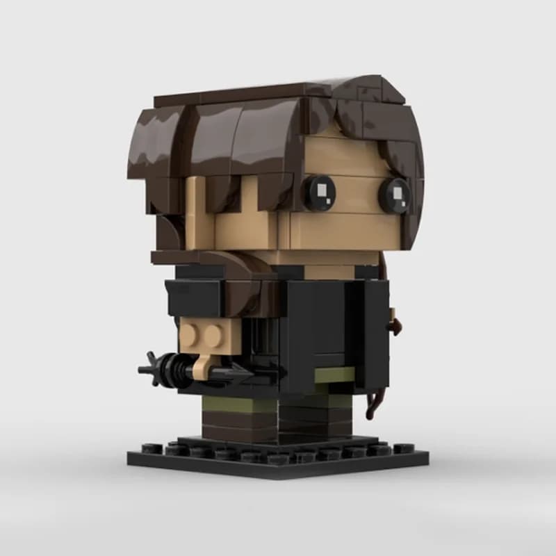 169pcs MOC Brickheadz The Hunger Games Katniss Model Building Blocks Construction Christmas Gifts Toy Idea Education Brick