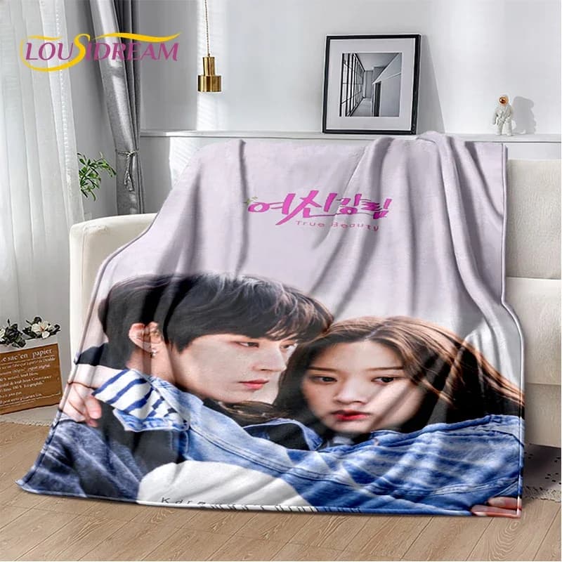 True Beauty Hwang in Youp Cha EunWoo 29 Coperta stile, morbida coperta per la casa, camera da letto, divano letto, picnic, viaggio, ufficio