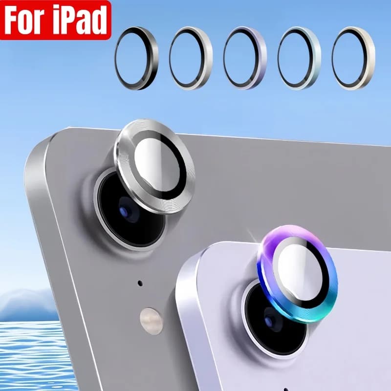 Metal Camera Protector For New iPad Pro11/13" M4 , Air5/4 , Air M3 M2 11 13 inch 2024-2025 Alloy Ring Back Lens Glass Cap Cover