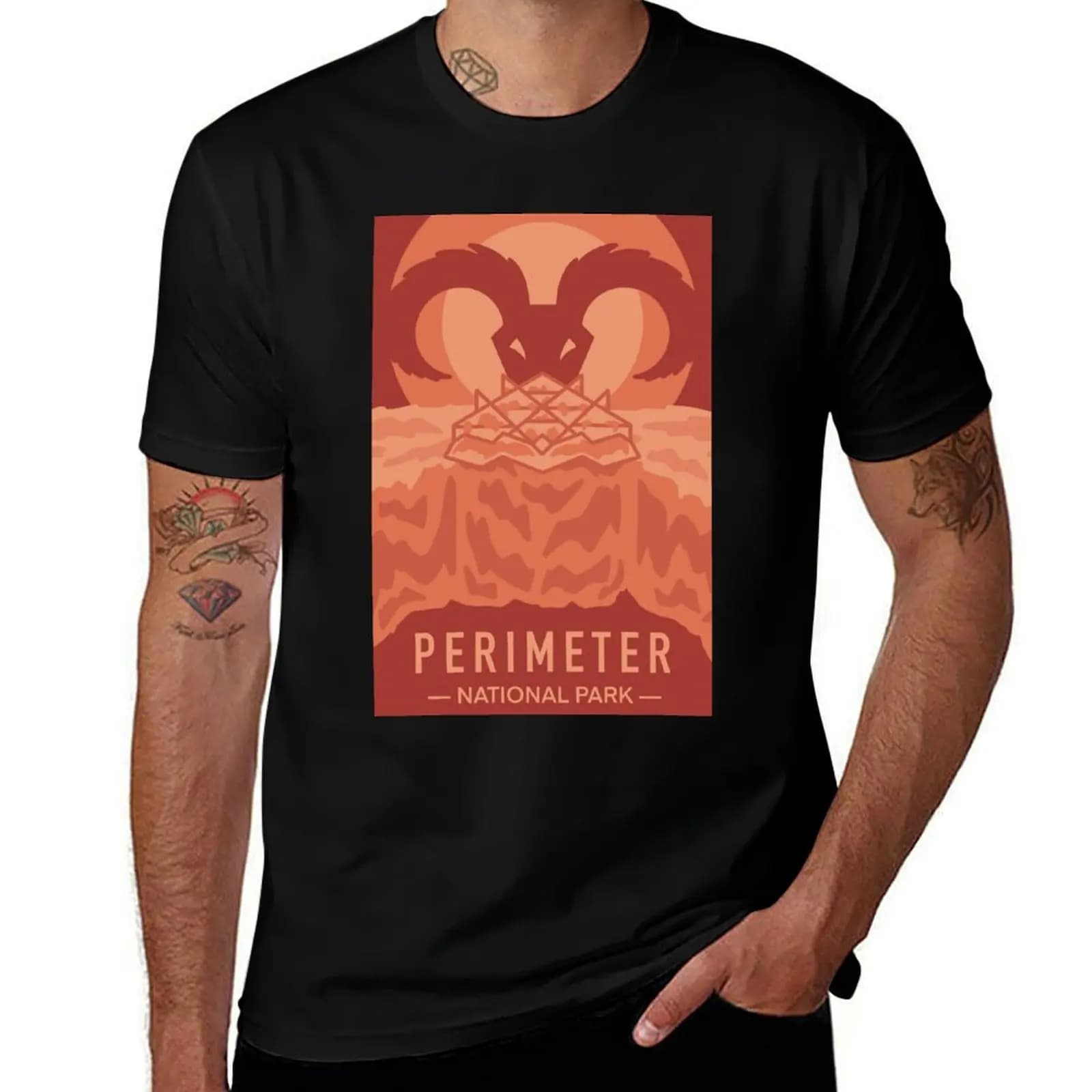 T-shirt sportiva da uomo Doc’s Perimeter Hermitcraft Season 9