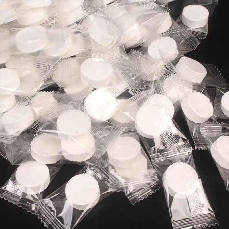 Asciugamani Compatti Usa e Getta 20x20cm, Asciugamano Portatile per il Viso, Essenziale per Viaggi