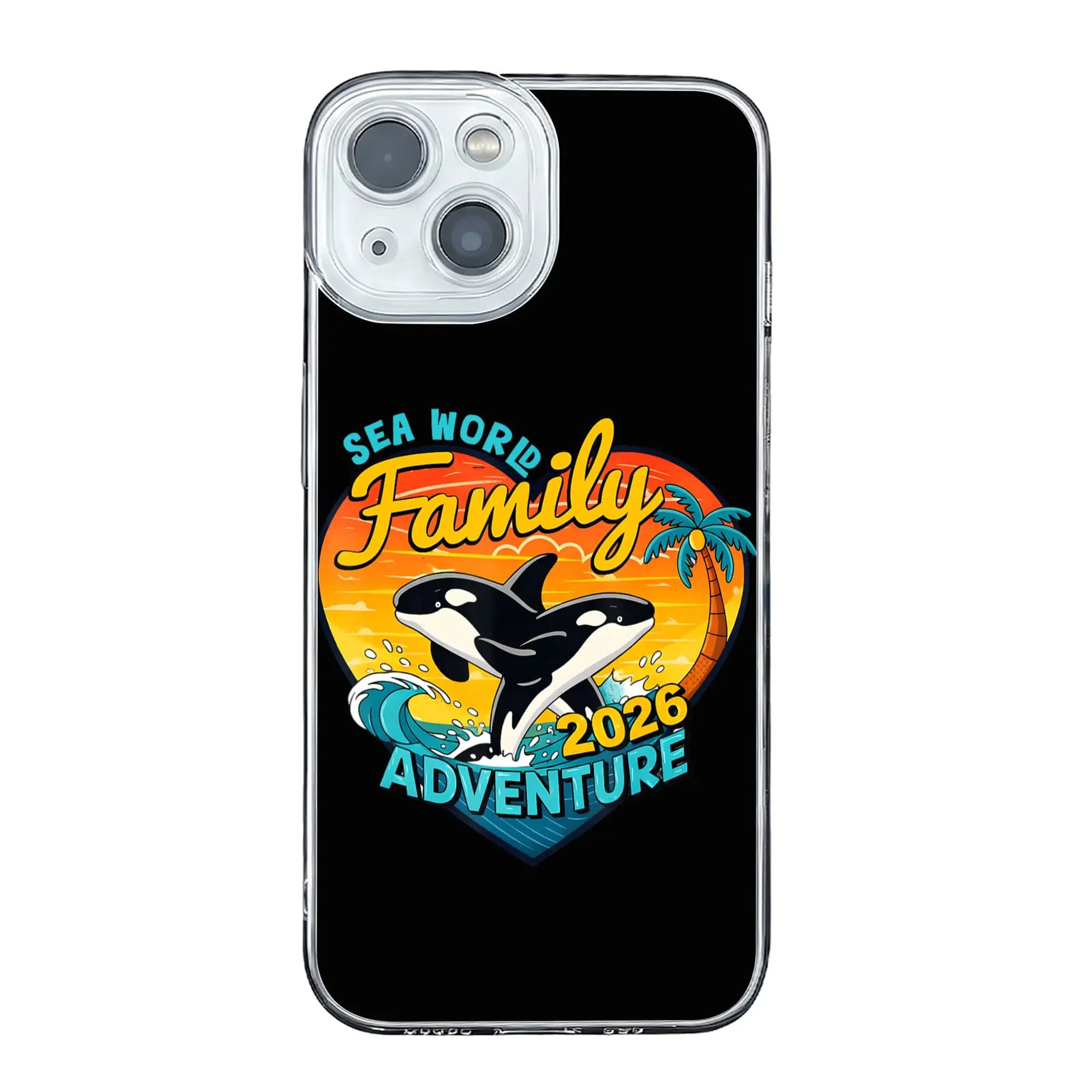 Cover anti-collisione Sunset Ocean per iPhone 17 16 15 14 13 12 11 Pro Max