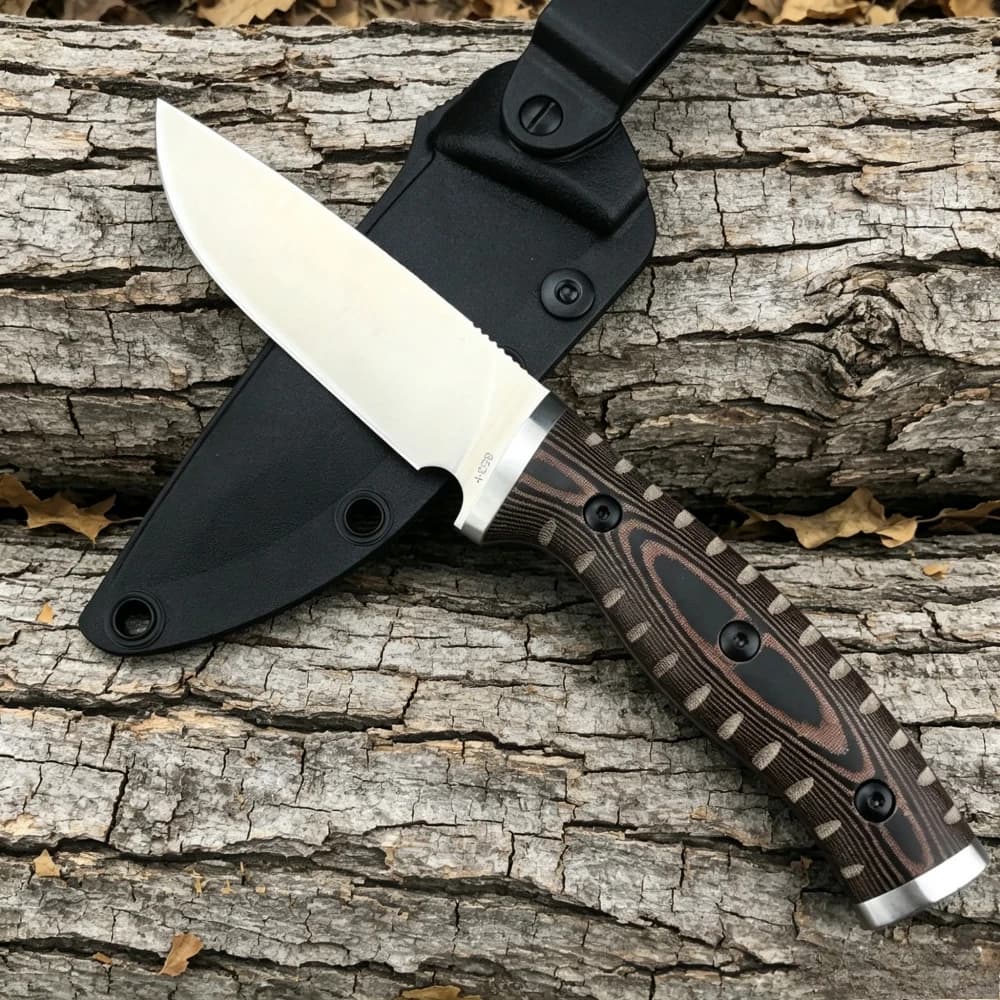 G10 Handle 853 Straight Knife High-hardness Kitchen Cutting Tools Fishing Preferred Outdoor Knives with K Sheath Camping Tools