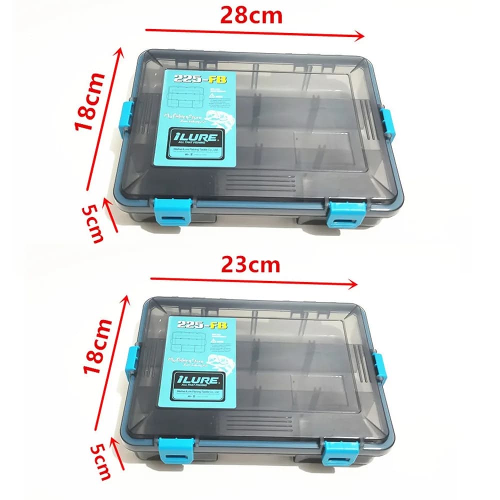 Multifunction Plastic Fishing Equipment Box Furniture Parts Artificial bait container Large case Fishing Tool Accessories