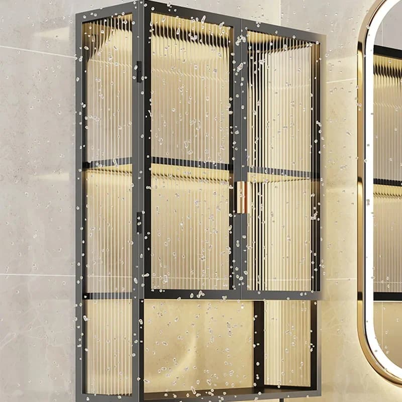 Armadietto da parete moderno per riporre il bagno, WC sottile, ripiani salvaspazio, armadietto da bagno impermeabile, decorazioni per la casa
