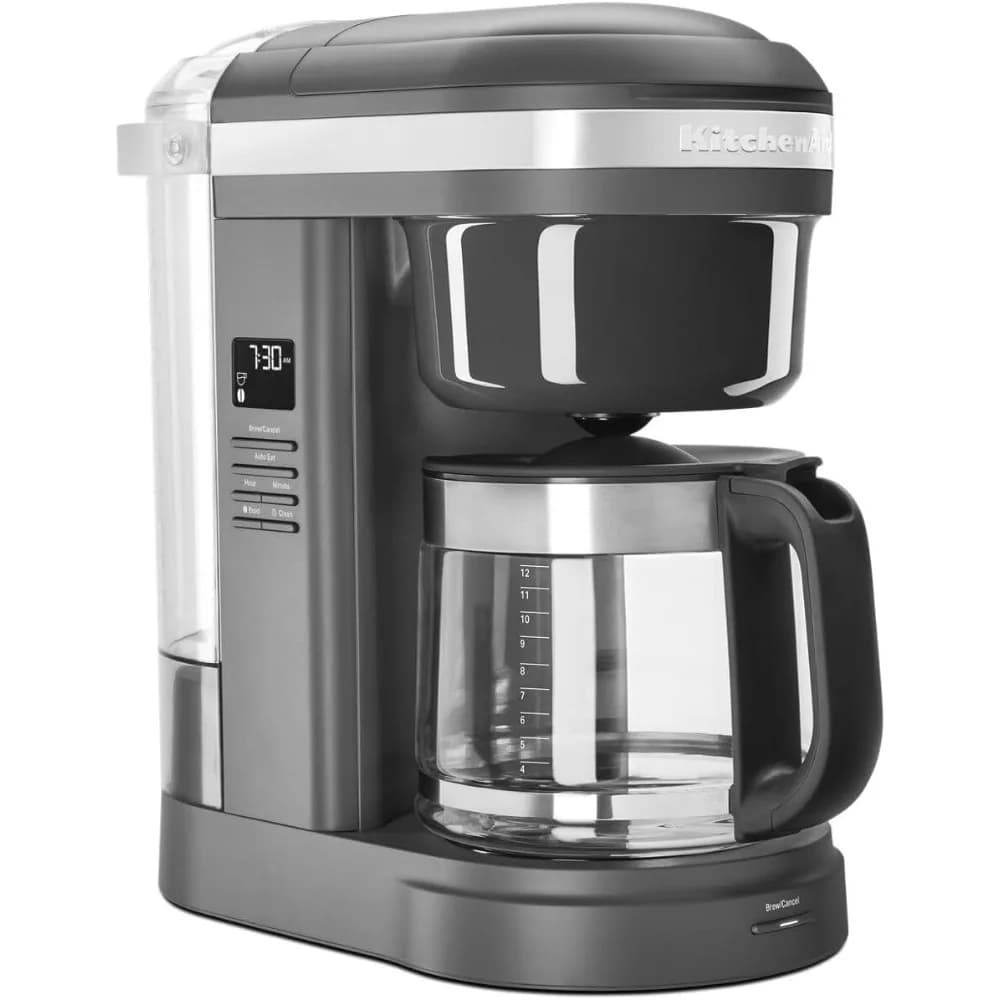 KitchenAid 12 cup drop coffee maker with spiral bellows - KCM1208