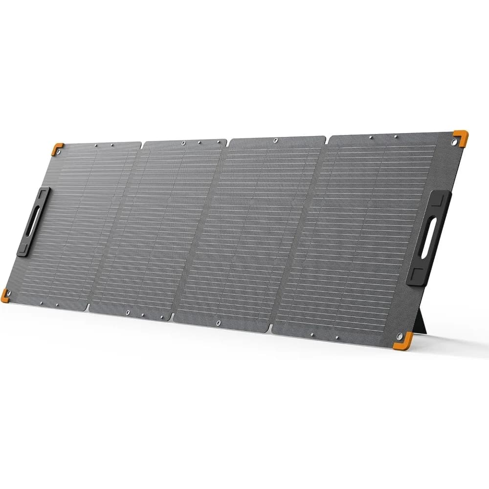Pannello Solare da 200 Watt, Pannello Solare Portatile per Power Station, Pannello Solare Pieghevole ad Alta Efficienza, Alimentatore Impermeabile IP67