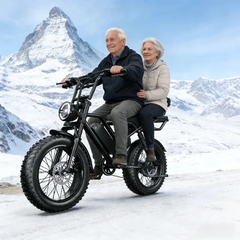 Bicicletta Elettrica da Uomo Economica da 20-26 Pollici, 1000W-2000W, 30-50 mph, 48V 15Ah 17.5Ah 20Ah, in Lega di Alluminio, per Bici Elettrica a Due Ruote