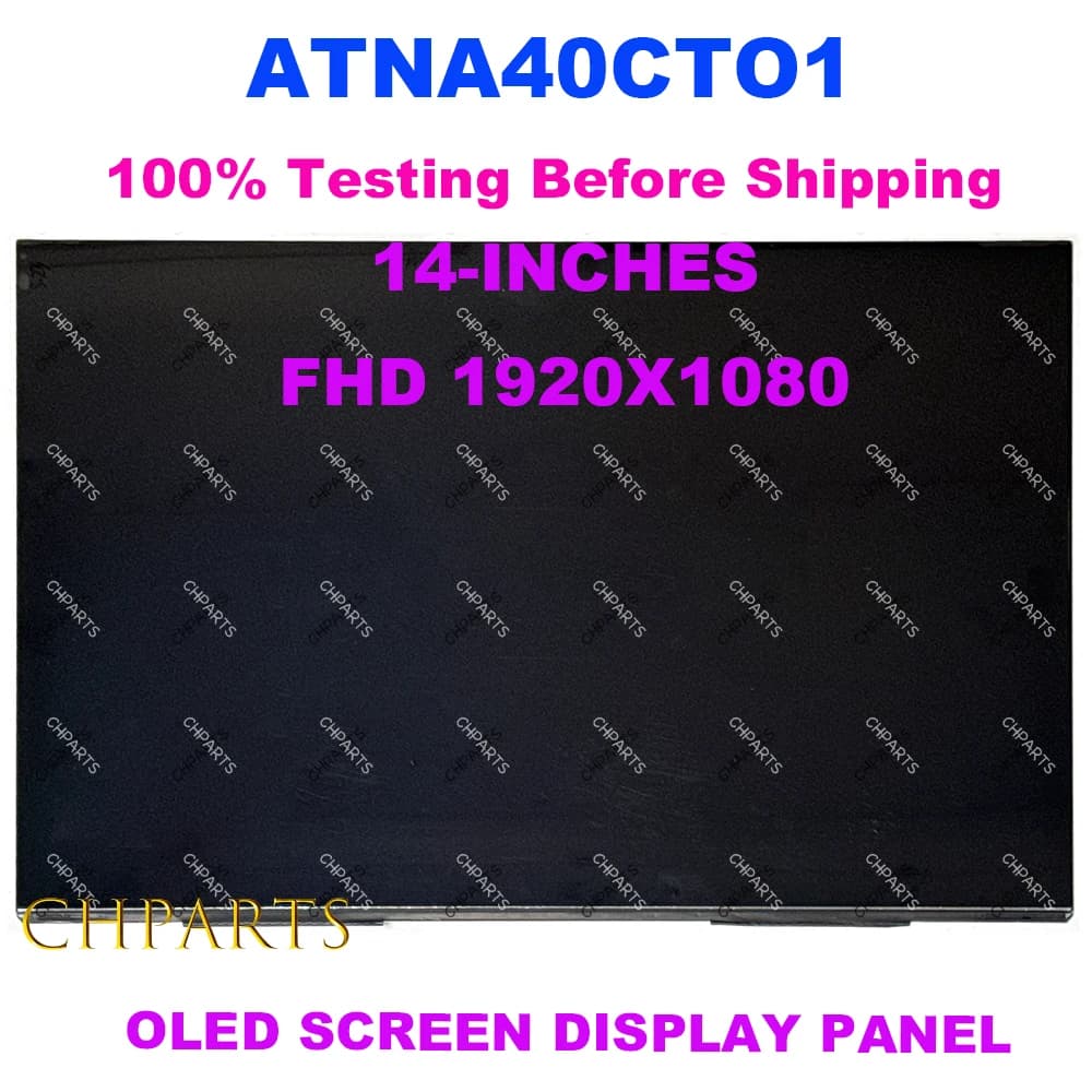 ATNA40CT01-0 ATNA40CT01 New A+ for Lenovo Ideapad Slim 5 14IMH9 OLED Display Screen 1920*1200 SD11K06152 Non-Touch 30 Pins
