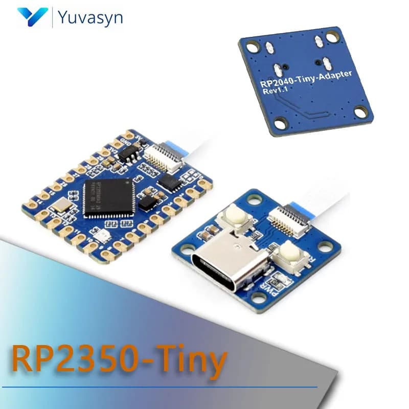 RP2350-Tiny Scheda di sviluppo micro basata su Raspberry Pi RP2350A Processore dual-core a doppia architettura Interfaccia USB separata