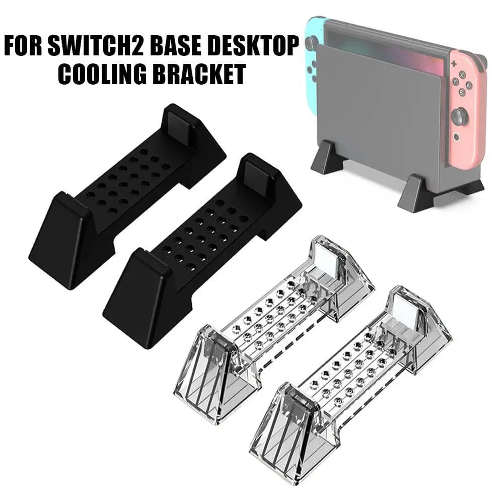 For Switch 2 Desktop Base Heat Dissipation Bracket Game Console Protective Accessory Sturdy Holder Dock Cooling Bracket
