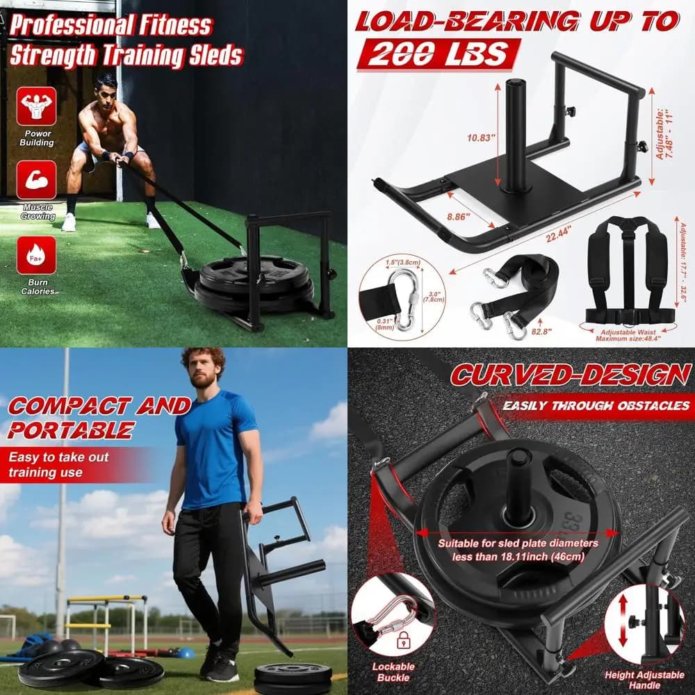 Fitness, Gym equipment with weights for adults and children, Compatible with 1 and 2 Inch discs, Multipurpose