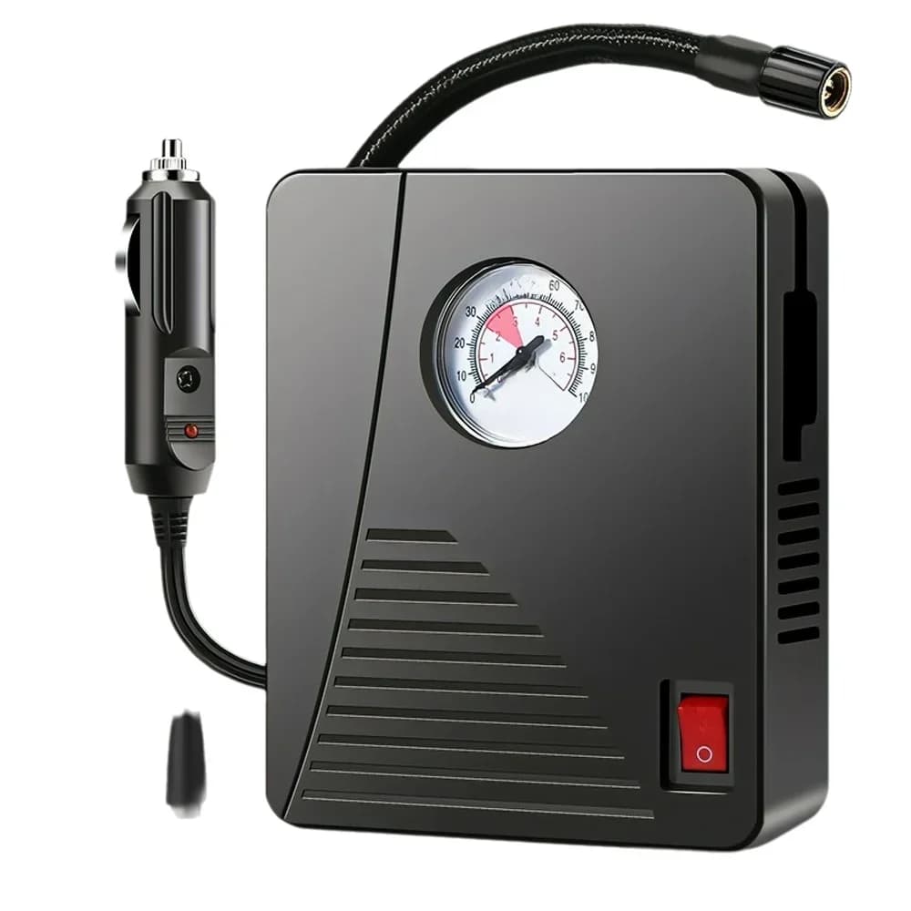 Auto Pompa di Aria Elettrica Mini Gonfiatore Dei Pneumatici 12V 100PSI 35L/Min Compressore D'aria Portatile Per Auto Moto bicicletta palla