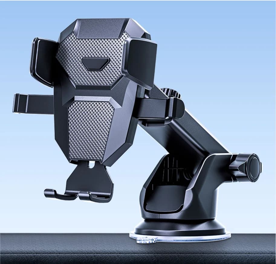 Universal car phone stand with suction cup for iPhone Samsung Xiaomi Huawei - Support for mobile phone with suction cup