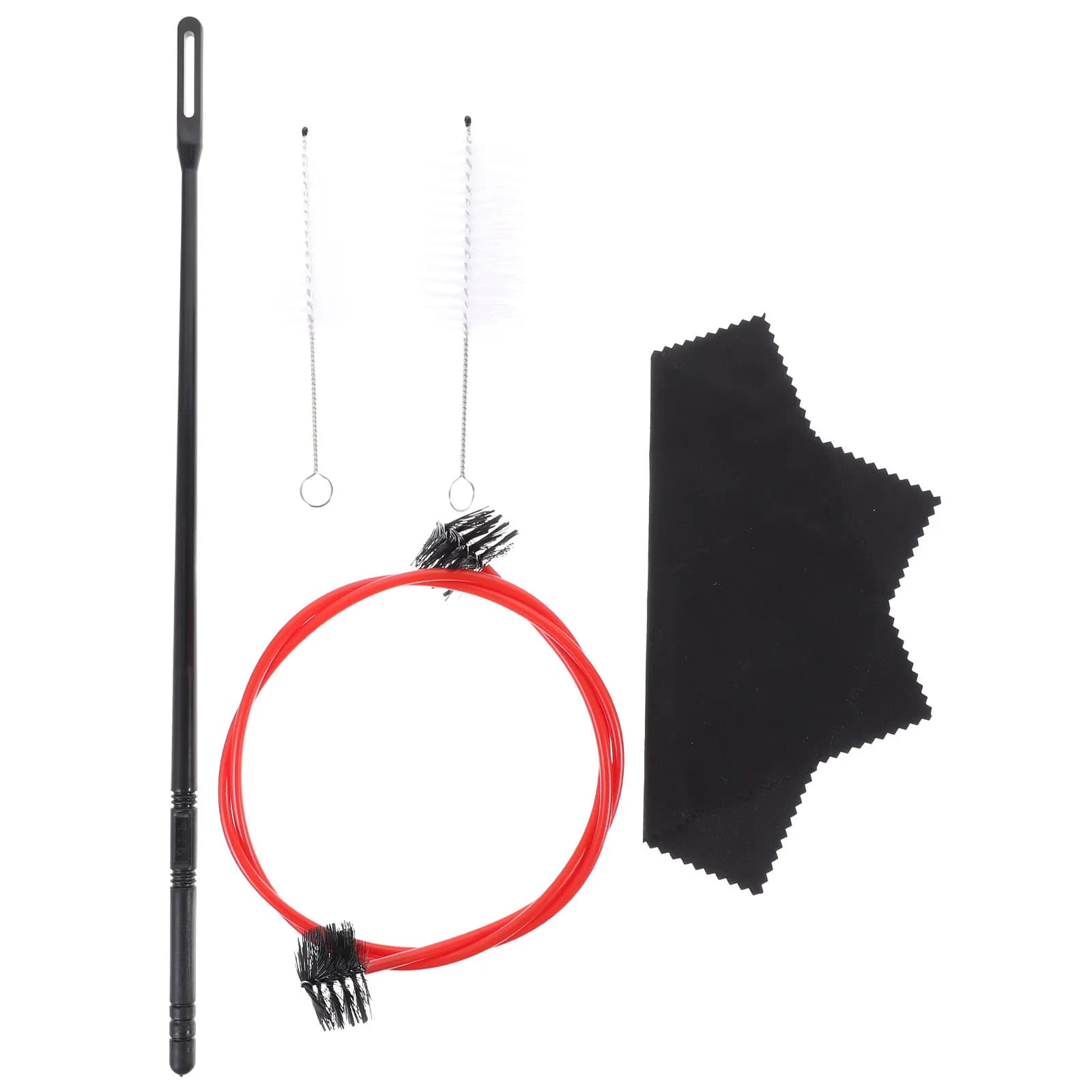 1 professional kit set for cleaning the trumpet, small flexible brush, tool for cleaning tear-resistant and undeformable tool, for trumpet