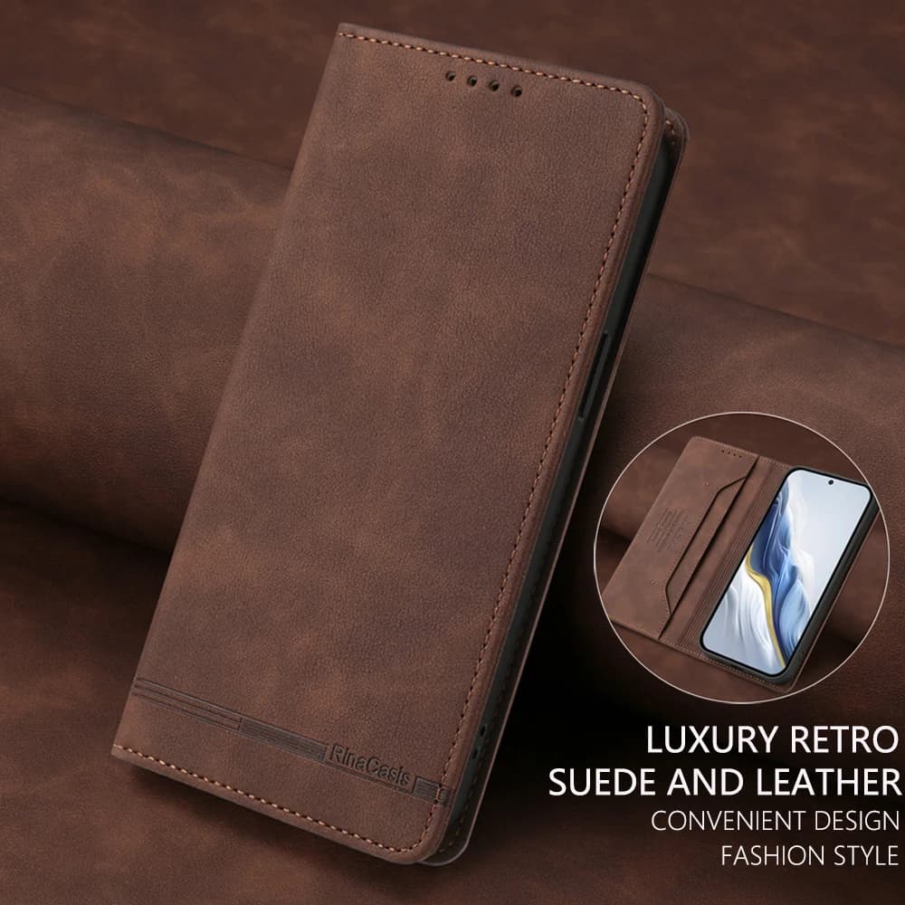 Honor 400 Pro 5G Custodia Flip RFID Carta in pelle magnetica Fonda per Huawei Honor 400 Smart Luxury Cover Honor 400 Lite 400Pro Etui
