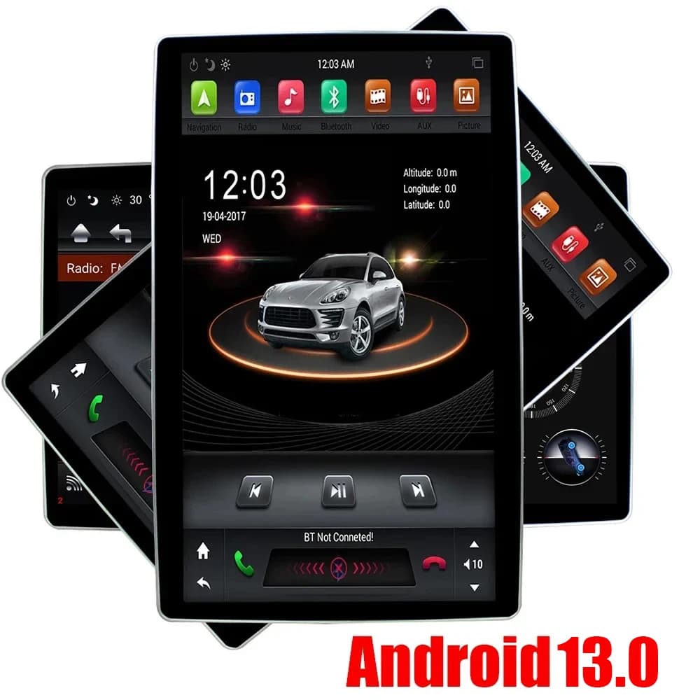 Autoradio 2 din 10 ''Android 13 lettore multimediale GPS WIFI Auto CarPlay per Toyota Volkswagen Hyundai Kia Nissan Honda Lada Ford