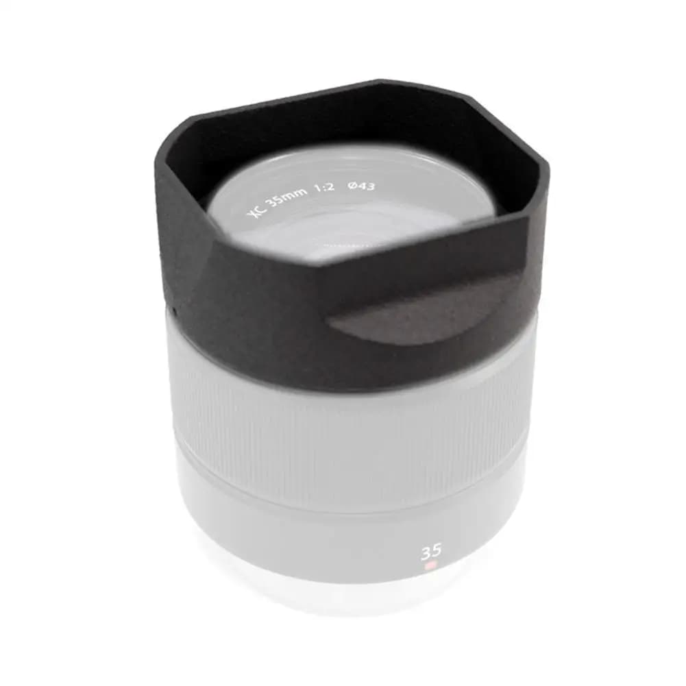 Paraluce per Fuji Xf35c Xf 23mm F2 Hood Xf 35mm F/2 R Wr accessori per fotocamere Slr copriobiettivo per fotocamera O6m6