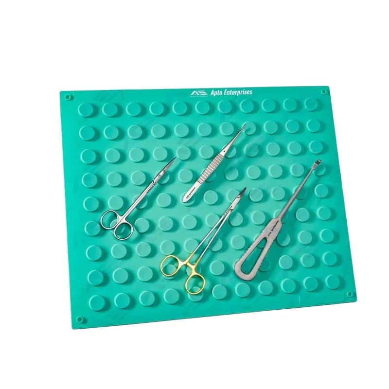 Tappetino magnetico per chirurgici Tende magnetiche usa e getta Tappetini per strumenti magnetici riutilizzabili per chirurgia Tampone in acciaio chirurgico