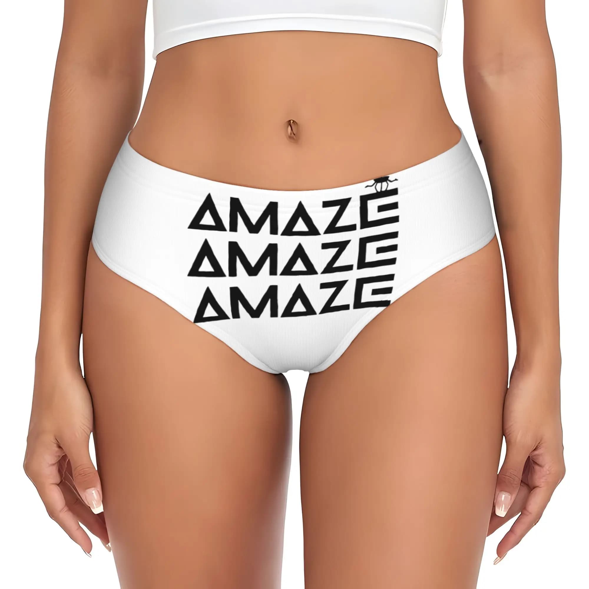Slip da donna personalizzati P-Project Hail Mary Movie Briefs, comodi e elasticizzati