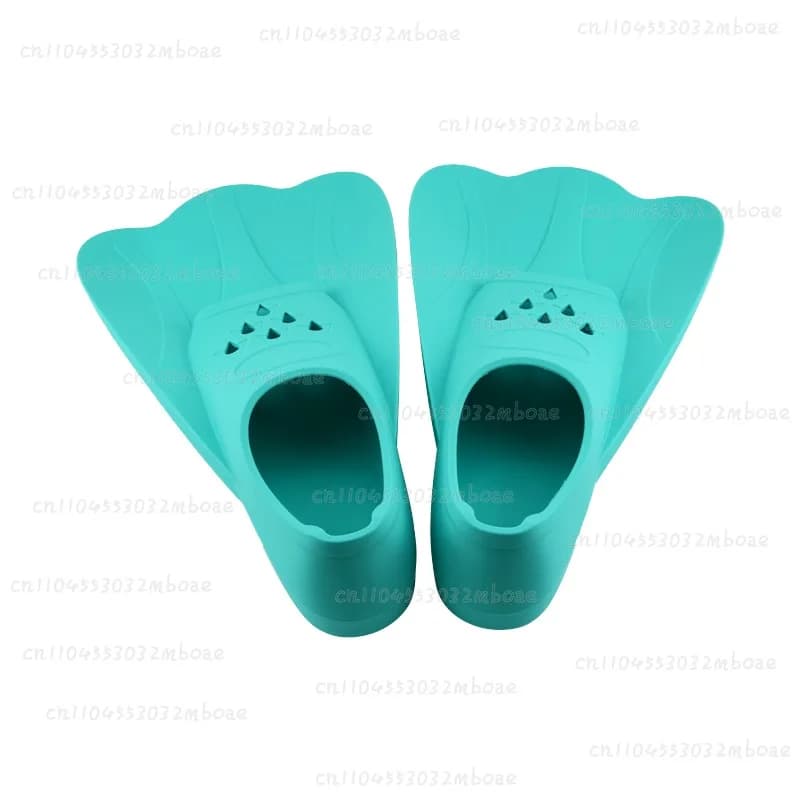Pinne in silicone per bambini con tomaia in gomma per immersioni, nuoto e snorkeling per ragazze