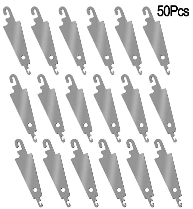 1-50PCS Infila ago in acciaio inossidabile Inserter Ricamo Infila ago Dispositivo di infilatura Cucito fai da te Ricamo croce