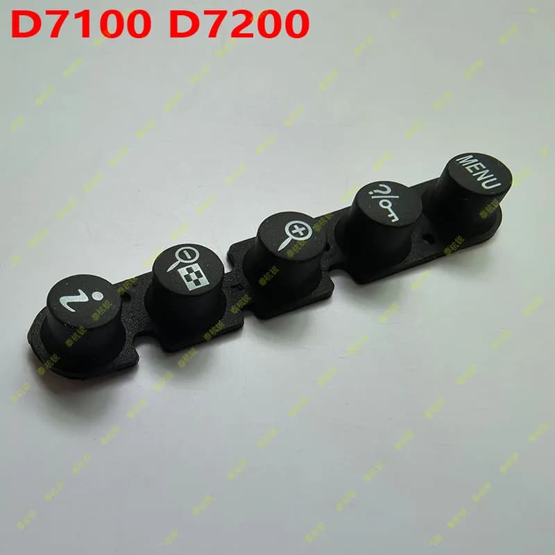 For Nikon D7100 D7200 Camera Rear Cover Menu Key Keypad Button Replacement Repair Spare Part Unit