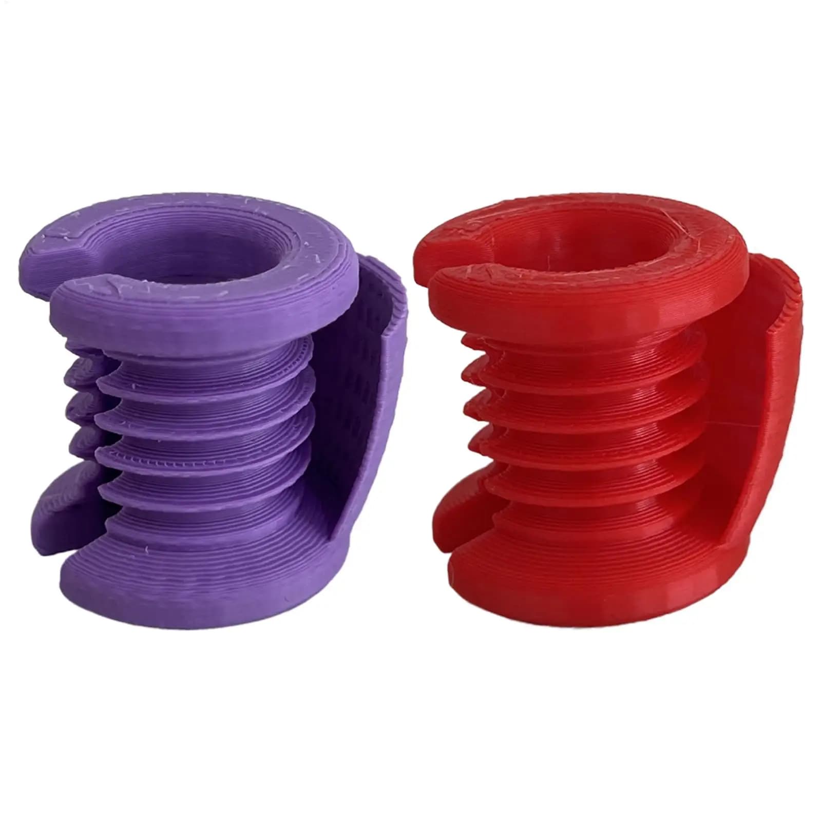 Protezioni per dita per uncinetto, guida per filo da maglia, anello di tensione per uncinetto, anello guida filo stampato in 3D per lavori a maglia