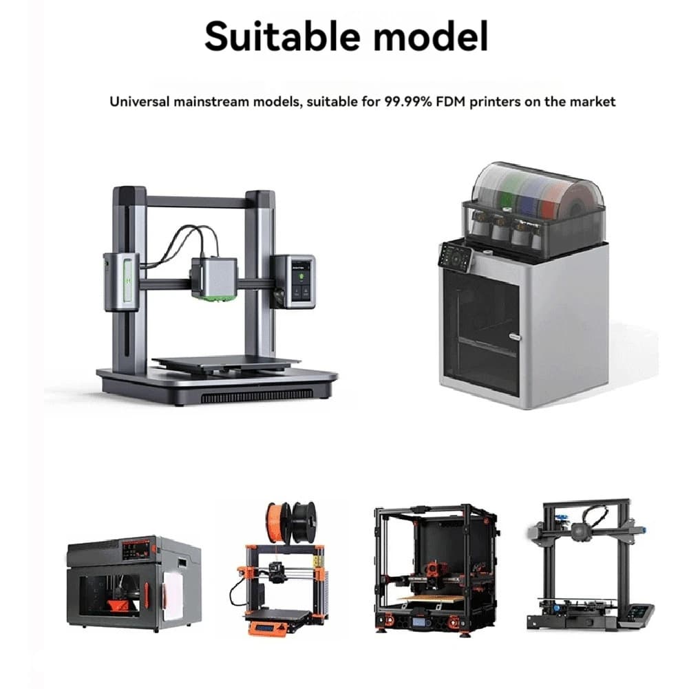 Filamento PLA Standard per Stampante 3D 1.75mm, Bobina da 1kg, Una Bottiglia di Strumento per Stampante 3D Mika3d