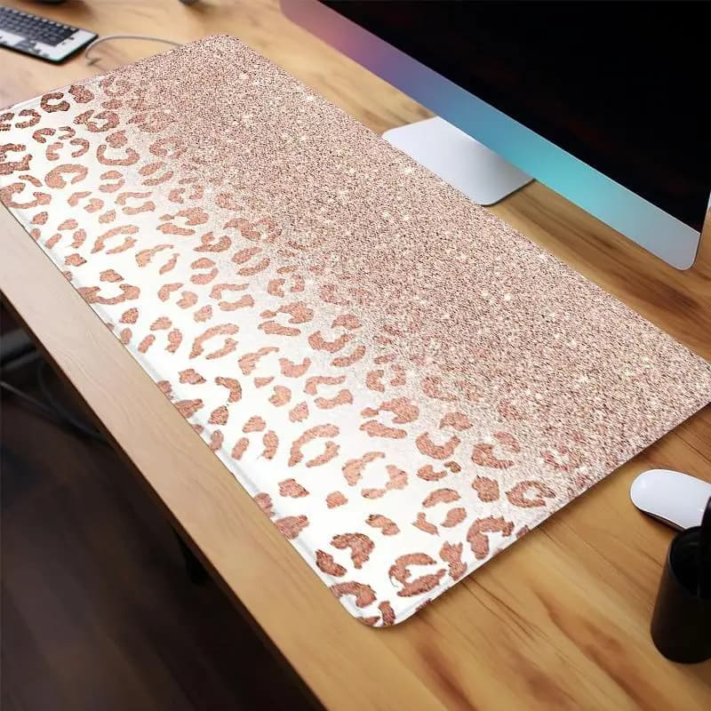 Tappetino per mouse da gioco stampato a colori vivaci VIVO, base in gomma antiscivolo, tappetino da scrivania rettangolare per accessori per computer da gioco per casa e ufficio