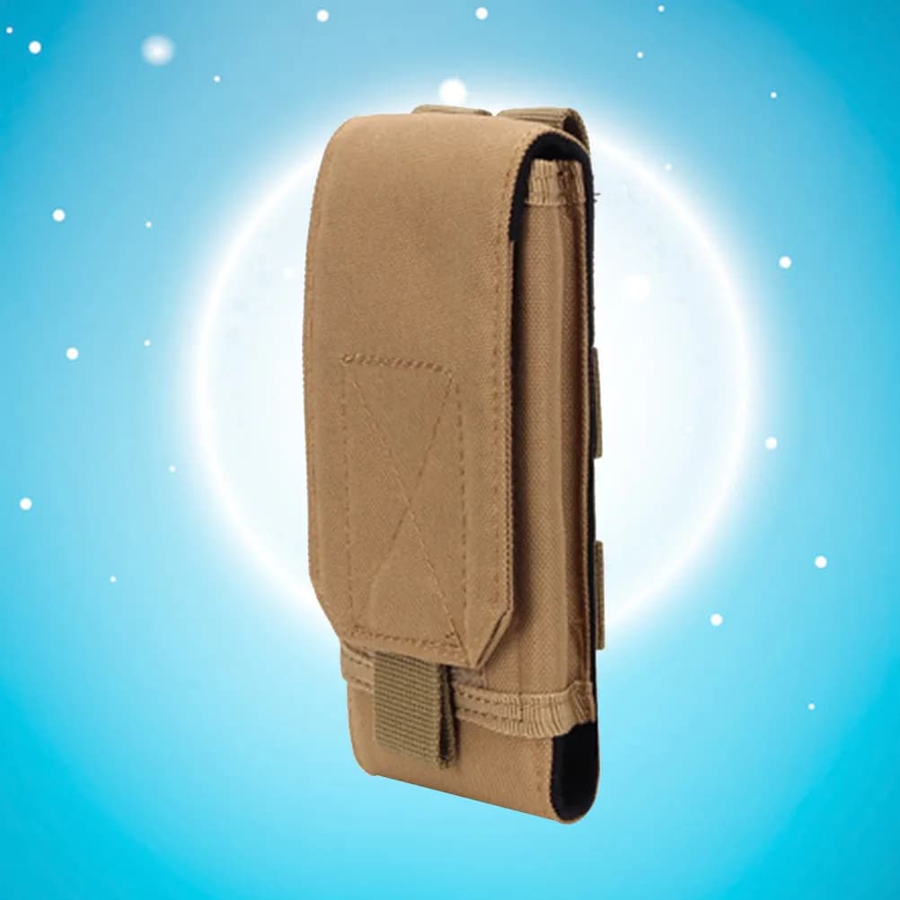 Marsupio Tattico da Esterno Verde Militare Compatto da 6 Pollici, Borsa da Cintura per Telefono Cellulare, Ideale per Corsa, Escursionismo, Campeggio, Ciclismo, Viaggi