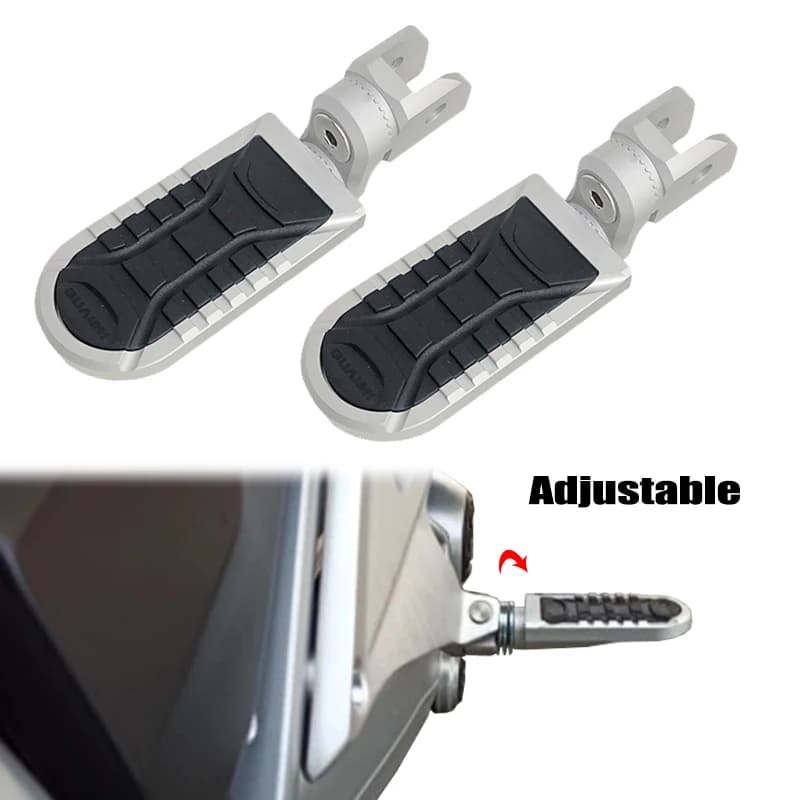 F700GS F800GS Poggiapiedi anteriore e posteriore Pedane regolabili Pedane girevoli Resto adatto per BMW F650GS F 700 GS F 800 GS 2013-2017