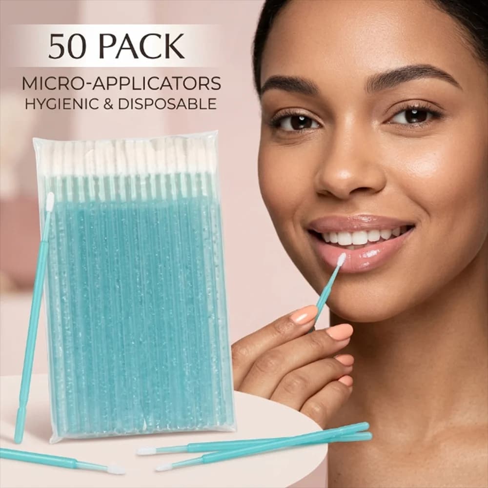 50 pennelli per labbra, pennelli per il trucco, pennelli per la pulizia, applicatori per mascara, applicatori per rossetto, strumenti professionali per cosmetici